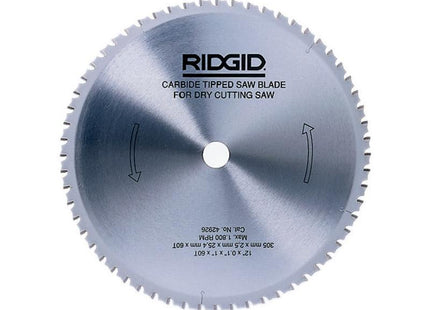 RIDGID 58476 Tct Saw Blade For 590L 355 X 25.4Mm Bore X 80T
