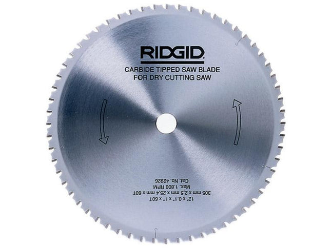 RIDGID 58476 Tct Saw Blade For 590L 355 X 25.4Mm Bore X 80T