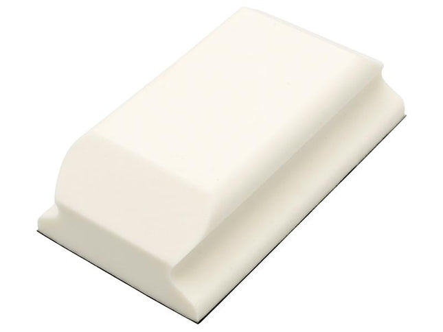 Flexipads World Class Hand Sanding Block Shaped White Pur Grip 70 X 125Mm