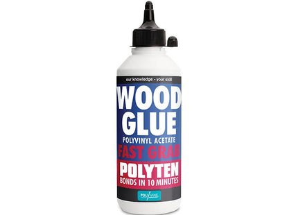 Polyvine Polyten Fast Grab Wood Adhesive 500Ml