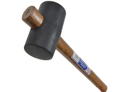 Faithfull Rubber Mallet - Black 567G (20Oz)