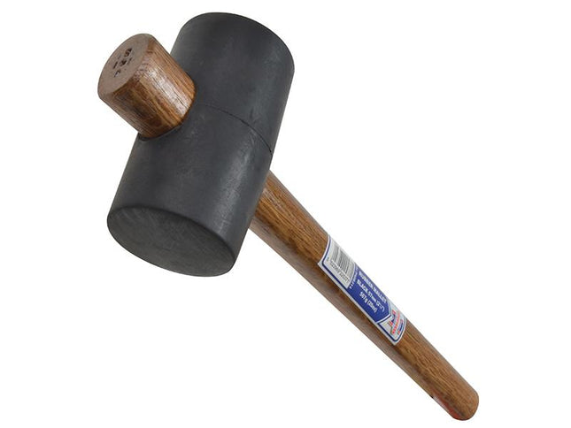 Faithfull Rubber Mallet - Black 567G (20Oz)