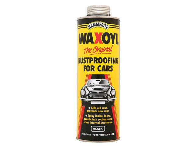 Hammerite Waxoyl Black Schutz 1 Litre