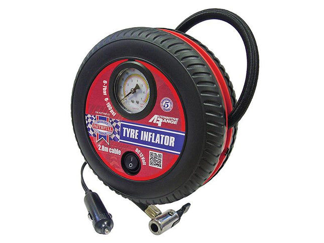 Faithfull Low Volume Tyre Inflator 12V