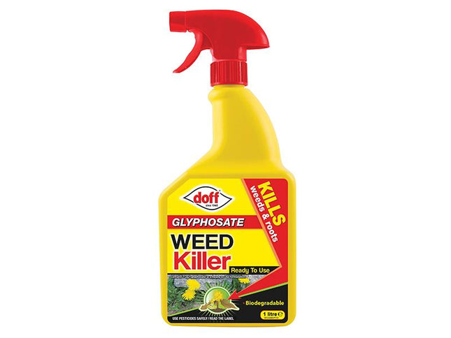 Doff Glyphosate Weedkiller Rtu 1 Litre