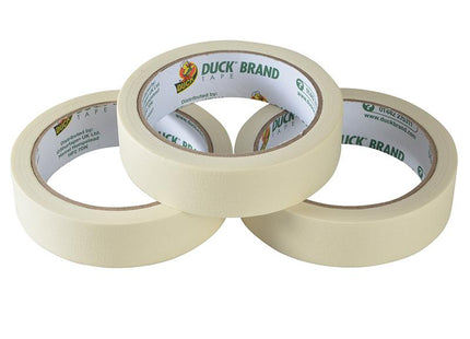 Shurtape Duck Tape All-Purpose Masking Tape 25Mm X 25M (Pack 3)