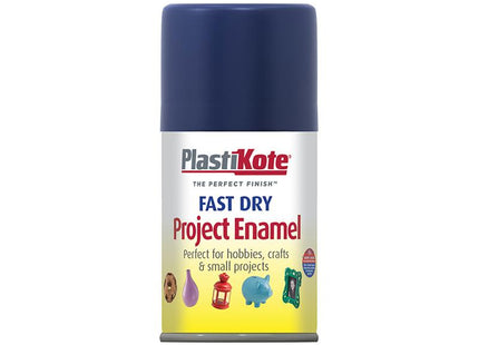 Plastikote Fast Dry Enamel Aerosol Night Blue 100Ml