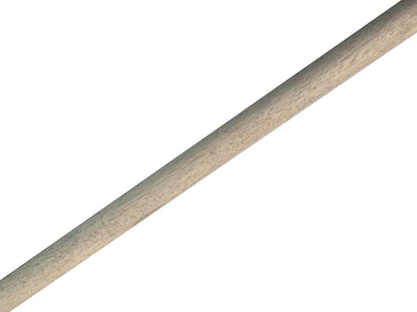 Faithfull Wooden Broom Handle 1.37M X 28Mm (54In X 1.1/8In)