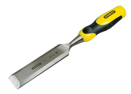 Stanley Tools Dynagrip Bevel Edge Chisel With Strike Cap 38Mm (1.1/2In)