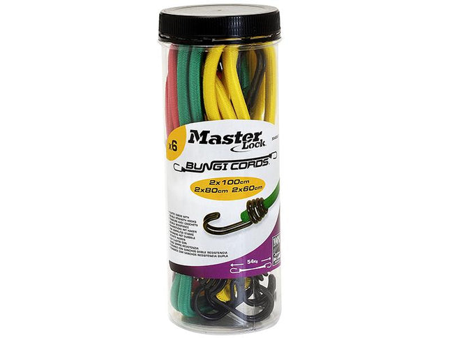 Master Lock Bungee Jar 12 Pieces