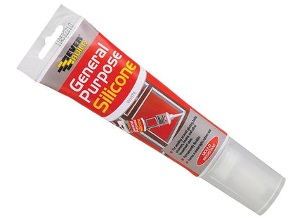 Everbuild General Purpose Easi Squeeze Silicone Sealant White 80Ml