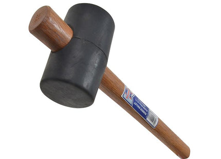 Faithfull Rubber Mallet - Black 680G (24Oz)