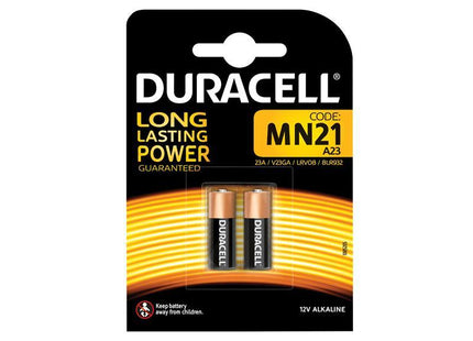 Duracell MN21 A23 LRV08 Battery (Pack 2)