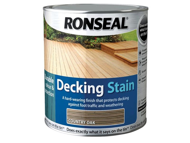 Ronseal Decking Stain Golden Cedar 5 Litre