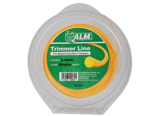 ALM Manufacturing Sl008 Medium-Duty Petrol Trimmer Line 2.4Mm X 90M