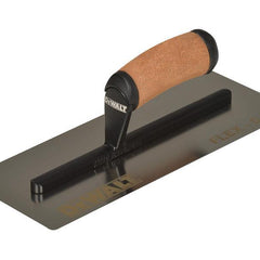 DEWALT 0.5mm FLEX Stainless Steel Flat Trowel, Leather Handle 12in