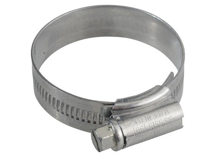 Jubilee (Size 1M)  Zinc Protected Hose Clip 32 - 45Mm (1.1/4 - 1.3/4In)