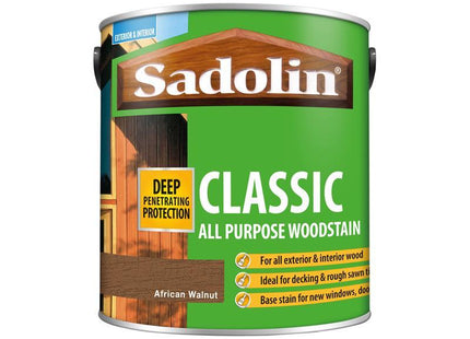 Sadolin Classic Wood Protection African Walnut 2.5 Litre