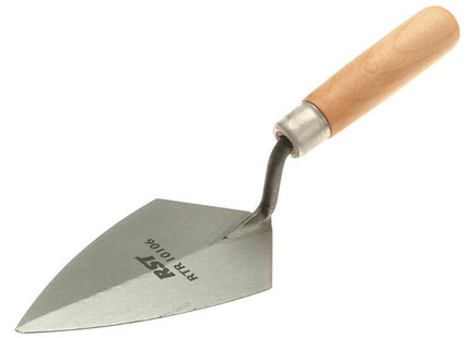 R.S.T. Pointing Trowel Philadelphia Pattern Wooden Handle 5In