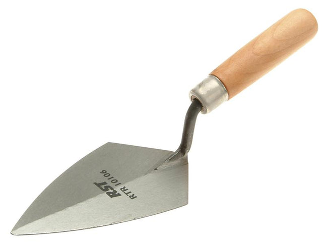 R.S.T. Pointing Trowel Philadelphia Pattern Wooden Handle 5In