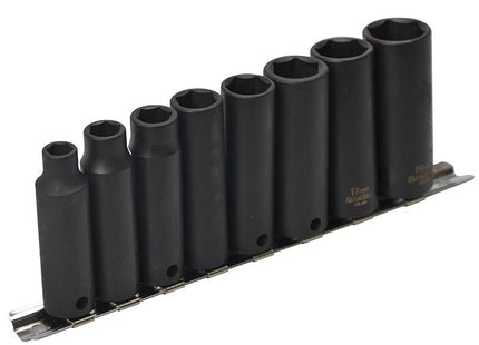 Teng 9386 Deep Impact Socket Set Of 8 Metric 3/8In Drive