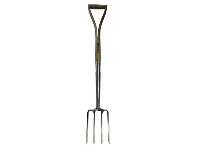 Faithfull Prestige Stainless Steel Digging Fork Ash Handle