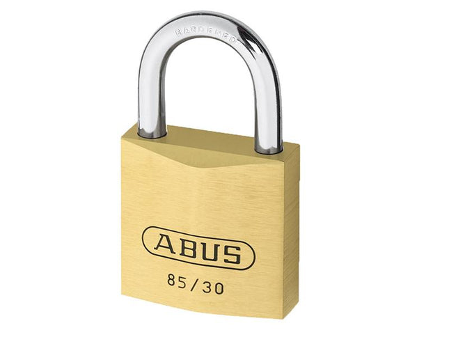 ABUS Mechanical 85/30Mm Brass Padlock Carded