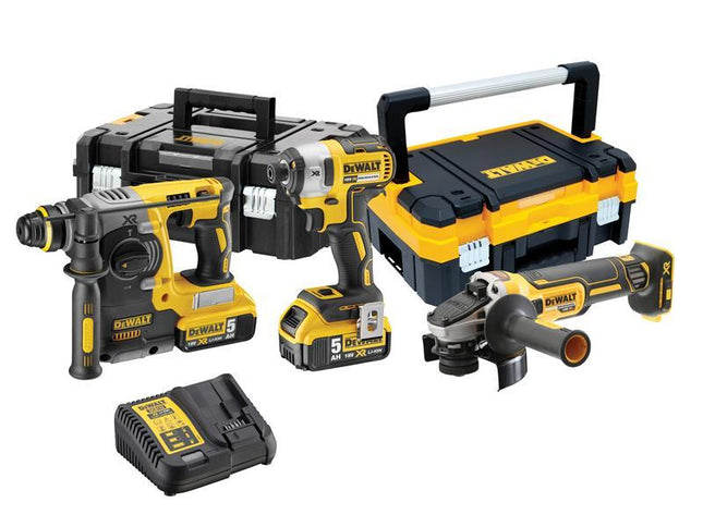 DEWALT Dck305P2T Xr Triple Kit 18V 2 X 5.0Ah Li-Ion