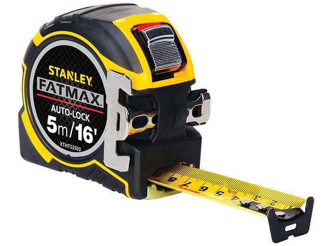 Stanley Tools Fatmax Autolock Pocket Tape 5M/16Ft (Width 32Mm)