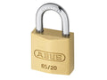 ABUS Mechanical 65/20Mm Brass Padlock Keyed Alike 6204