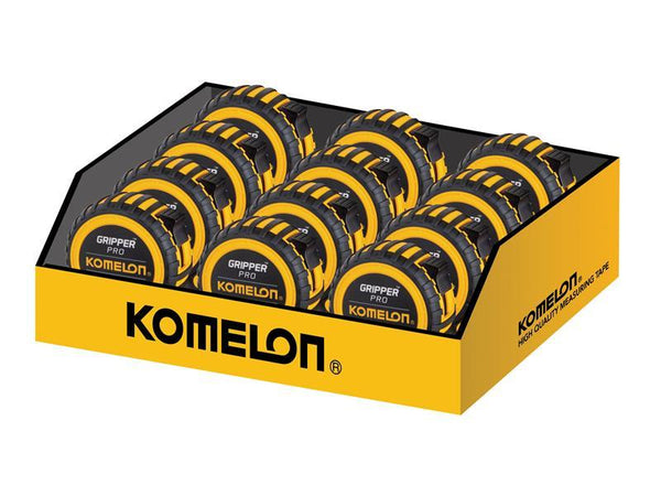 Komelon Gripperª Tape 5m/16ft (Width 19mm) Display of 12