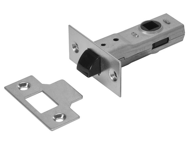 Union J2600 Tubular Latch Essentials Zinc Plated 65Mm 2.5In Boxed