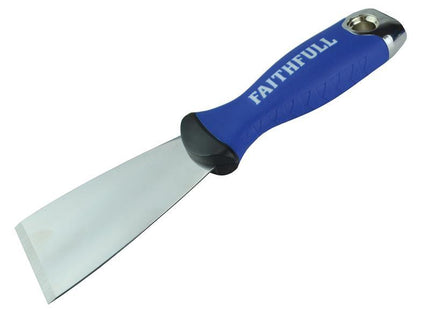 Faithfull Soft Grip Stripping Knife 50Mm