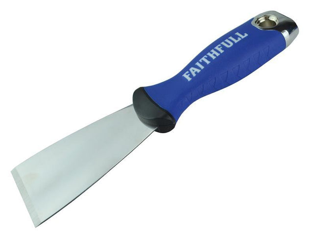 Faithfull Soft Grip Stripping Knife 50Mm