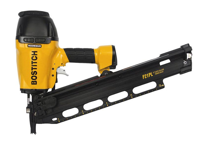 Bostitch F21Pl-E Pneumatic Roundhead & Mcn Stick Nailer 38-90Mm