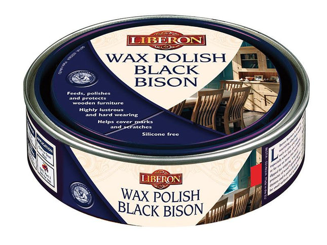 Liberon Wax Polish Black Bison Walnut 500Ml