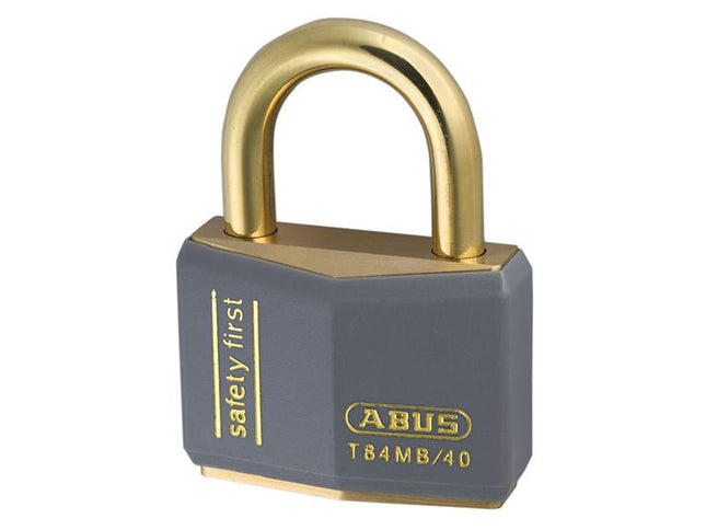 ABUS Mechanical T84Mb/40Mm Grey Rustproof Padlock Keyed Alike 8405