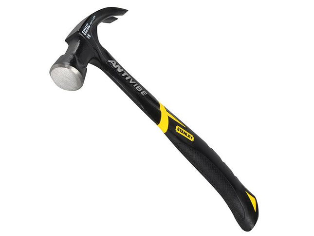 Stanley Tools Fatmax Antivibe All Steel Curved Claw Hammer 450G (16Oz)