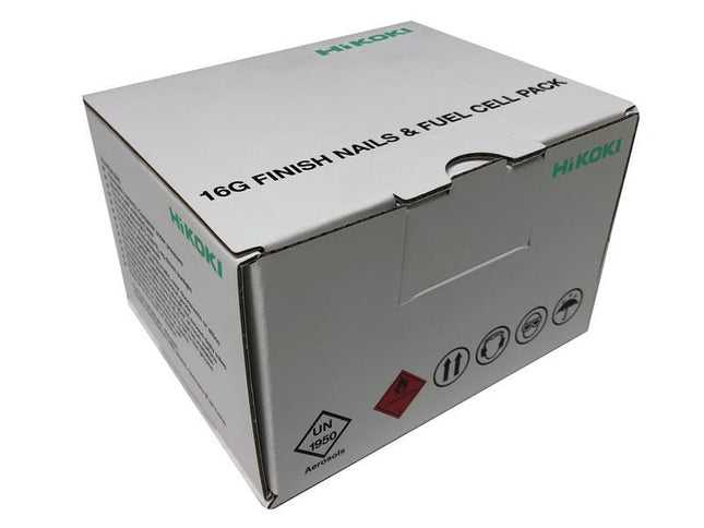 HIKOKI Second Fix Straight Nail 32Mm & Fuel (Pack 2500)