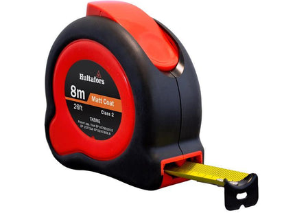 Hultafors TKC8ME Tuf-Lok Pocket Tape 8m/26ft (Width 25mm)