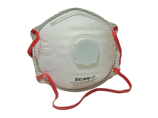 Scan Moulded Disposable Valved Masks Ffp3 (Pack 2)