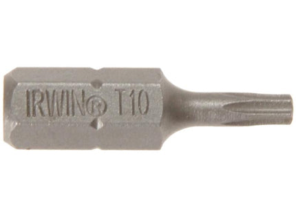 IRWIN Screwdriver Bits Torx Tx10 X 25Mm Pack Of 10