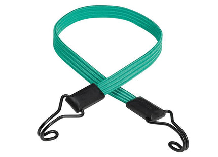 Master Lock Flat Bungee 80Cm Green Double Hook