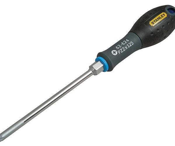 Stanley Tools Fatmax Bolster Screwdriver Pozi Tip Pz2 X 125Mm