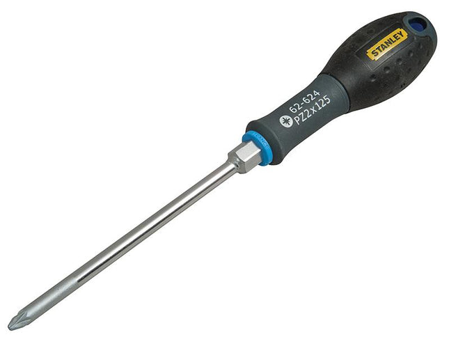 Stanley Tools Fatmax Bolster Screwdriver Pozi Tip Pz2 X 125Mm