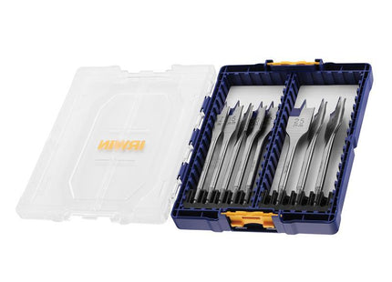 IRWIN Blue Groove 4X Flat Bit Set, 8 Piece