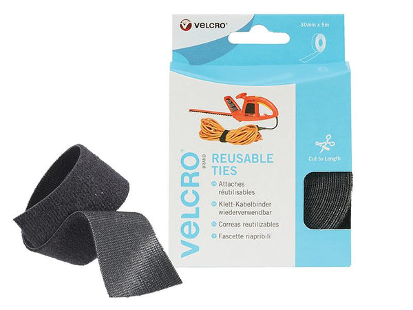 Velcro Brand Velcro Brand One-Wrap Reusable Ties 30Mm X 5M Black