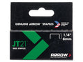 ARROW Jt21 T27 Staples 6Mm (1/4In) Box 1000