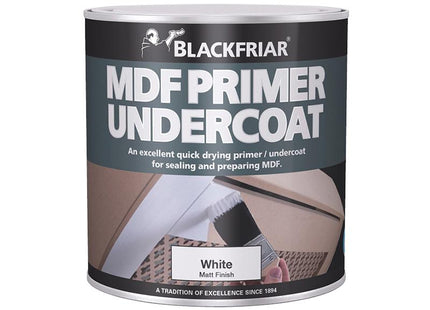 Blackfriar Quick Drying Mdf Acrylic Primer Undercoat 1 Litre