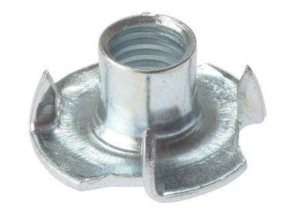 Forgefix Pronged T Nuts Zp M6 Bag 10